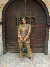 3 Piece woollen embroided co-ord set (Ruby)
